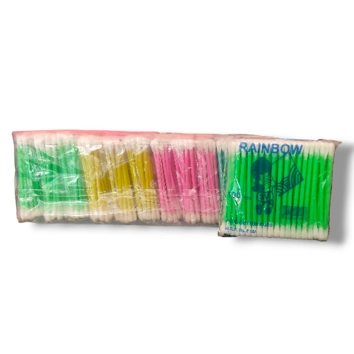 Rainbow Cotton Swab Ear Buds