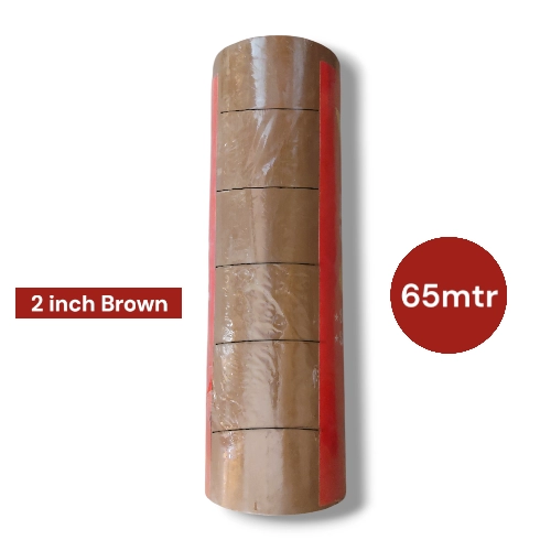 2 inch Tape 65mtr Brown Bopp Adhesive Tape