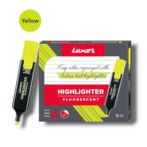 Luxor Yellow Highlighter