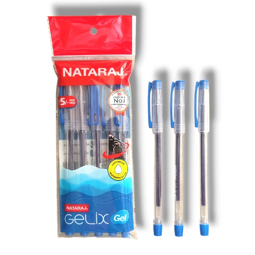 Nataraj Blue Gelix Gel Pen