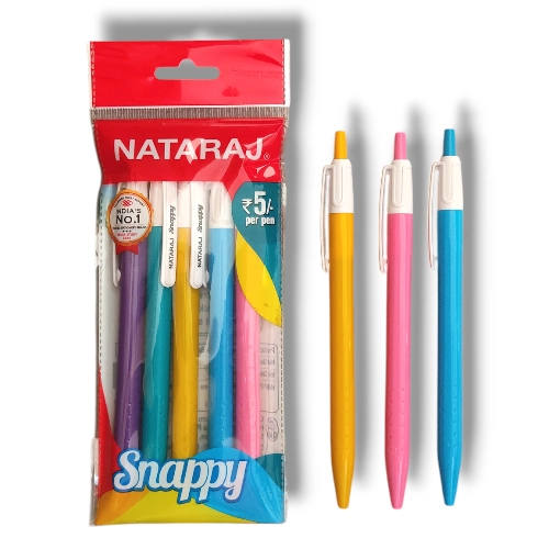 Nataraj Blue Snappy Ball Pen