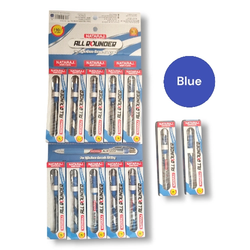 Nataraj Blue Allrounder Ball Pen