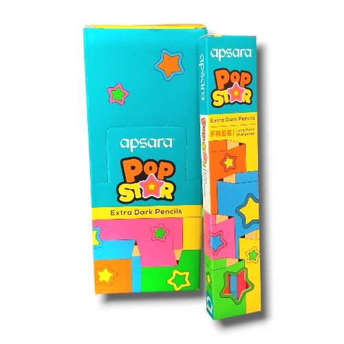Apsara Popstar Eraser Pencil