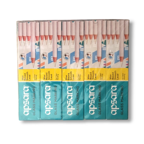 Apsara White Glass Marking Pencil