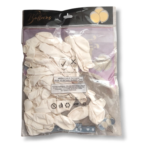 Party Balloon White