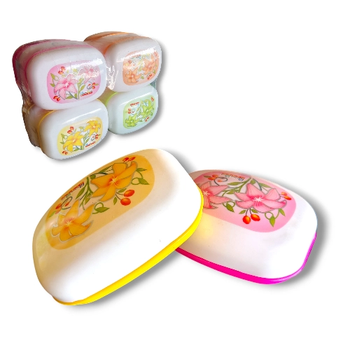Flower Printed Soap Case