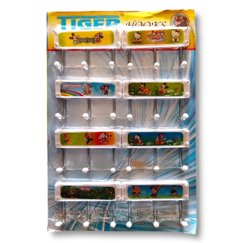 Tiger Triple Nail Wall Hook