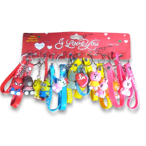 Small Taddy Riban Rubber (ILU) Keychain