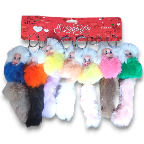 Baby Squarel Fancy Keychain