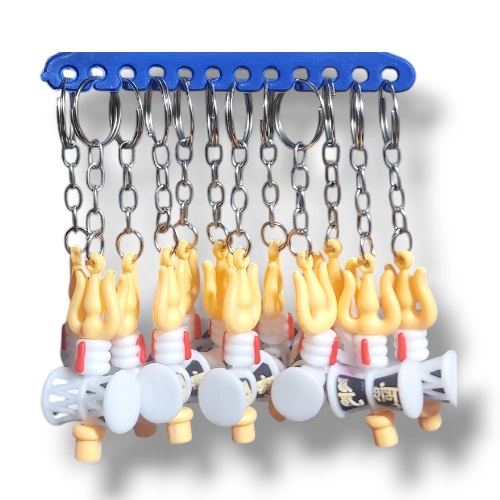 Damru Trishul Keychain