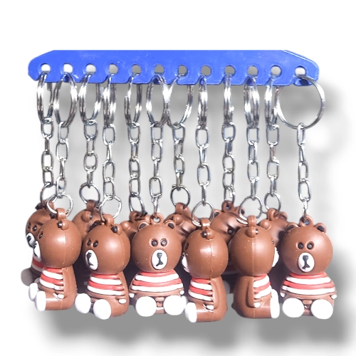 Brown Baby Panda KeyChain