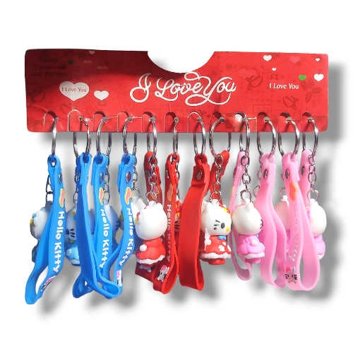 Hellow Kitty Riban Keychain