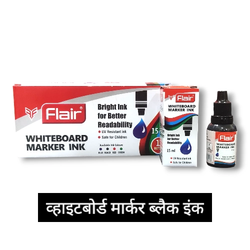 Flair Black Ink Whiteboard Marker