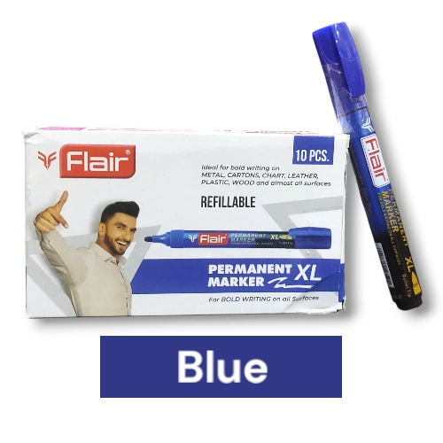 Flair Blue Permanent Marker