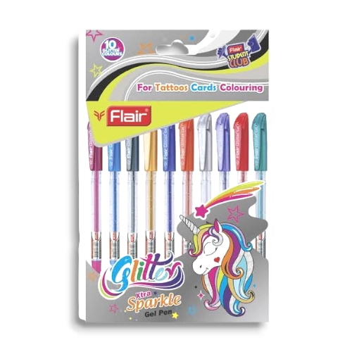 Flair Mix Colour Sparkle Pen