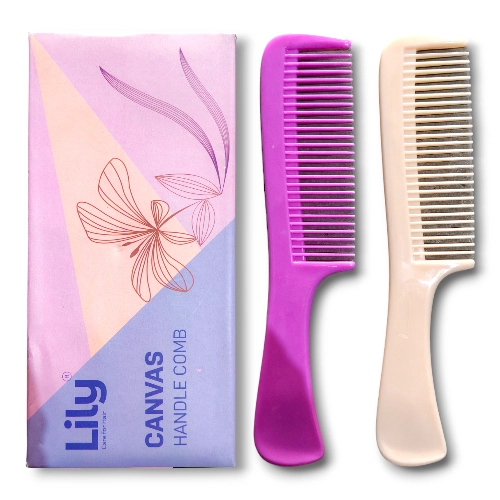 Lily Canvas 8 Handle Comb