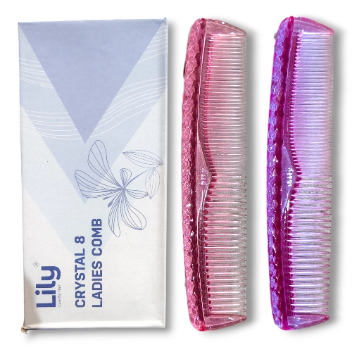 Lily Crystal 8 Ladies Comb