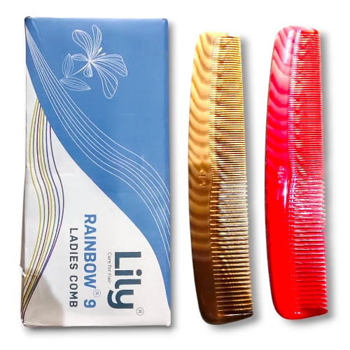 Lily Rainbow 9 Ladies Comb
