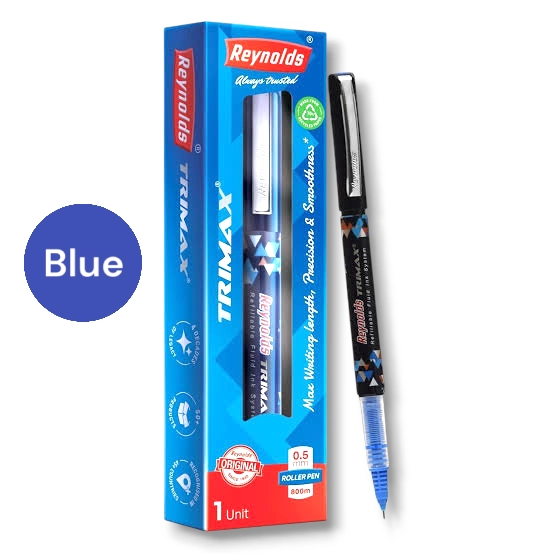 Reynolds Trimax Gel Pen 0.5mm Blue