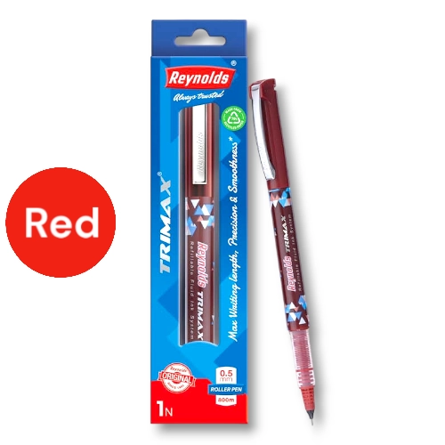 Reynolds Trimax Gel Pen 0.5mm Red