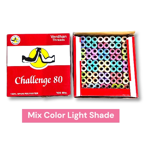 Challenge Sewing Reel Thred Light Shade 300mtr
