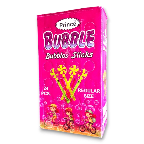 Prince Bubble Sticks Regular Size
