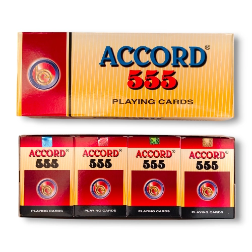 Accord 555 Playing Card
