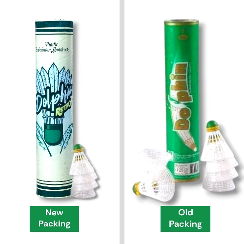 Dolphin Plastic Shuttle Cock