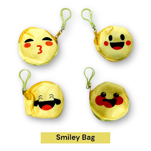 Yellow Smiley Bag