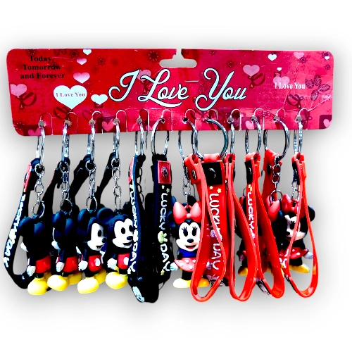 Micky Mouse Riban Keyring TK014