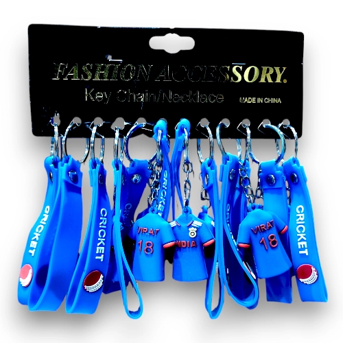 Indian Cricket Riban Keyring TK016