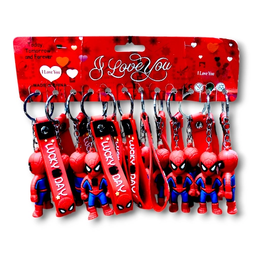 Spiderman Riban Keyring TK017