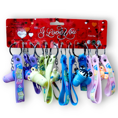 Shake Bottel Riban Keyring TK018