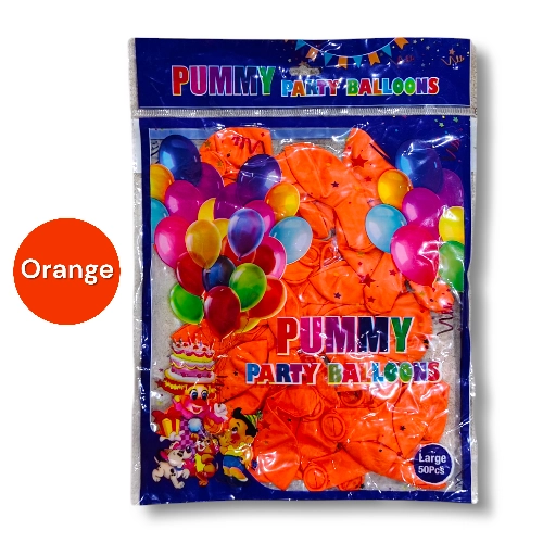 Party Balloon Orange