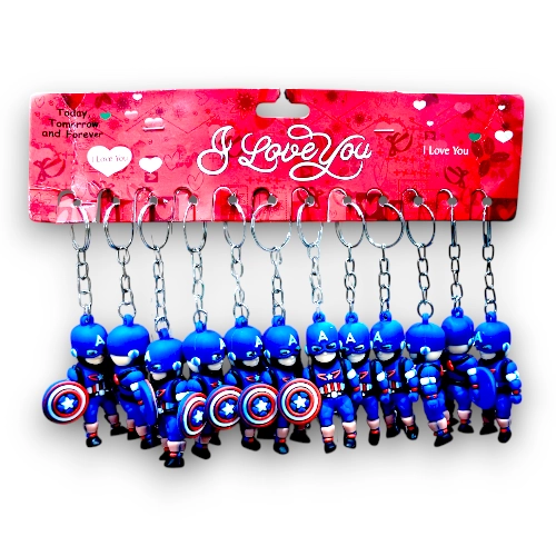 Blue Avenger Keyring TK024