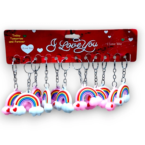 Rainbow Cloud Keyring TK033