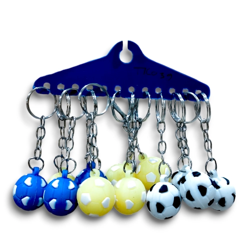 Rubber Football Keyring TK039
