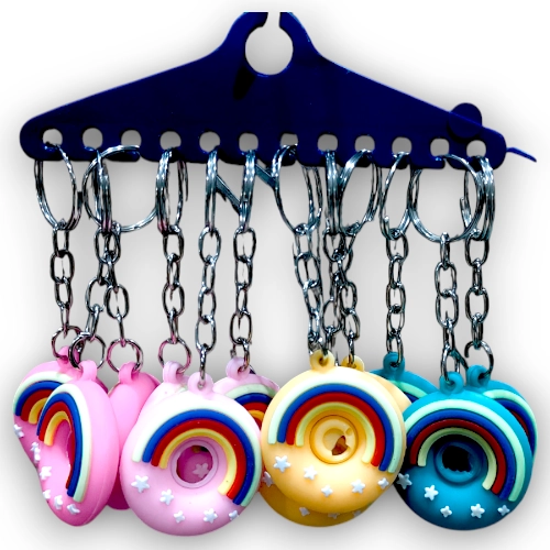 Rainbow Ring Keyring TK042